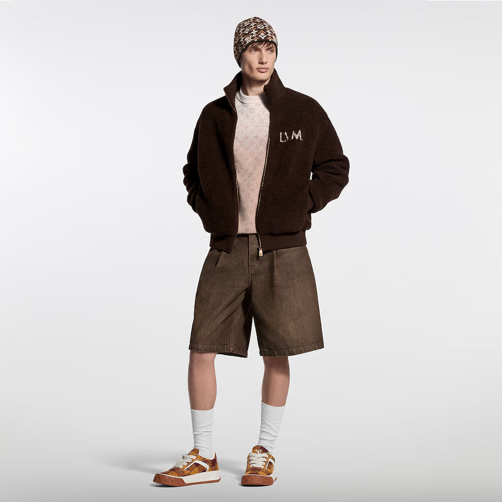 Zippered Fleece Blouson