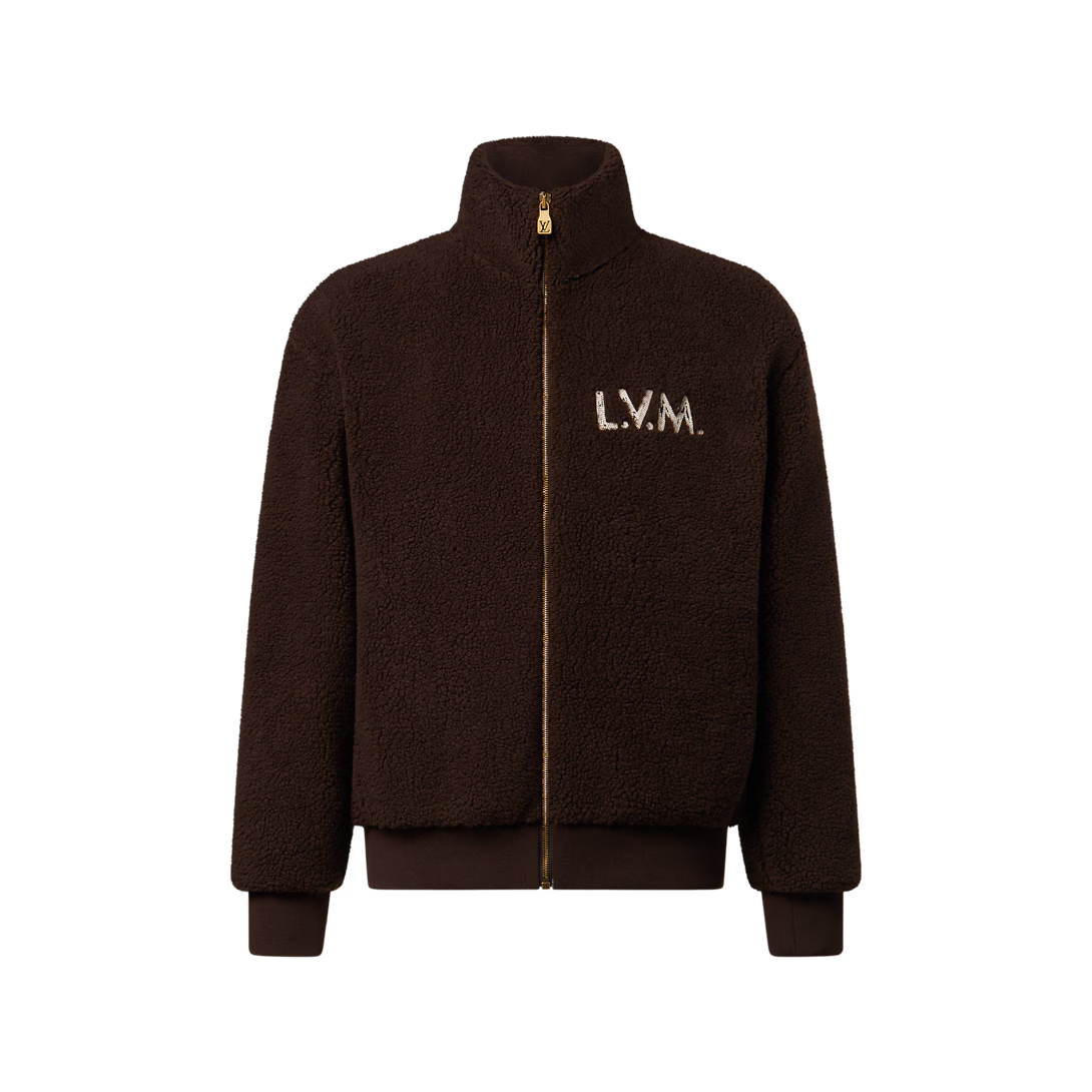 Zippered Fleece Blouson